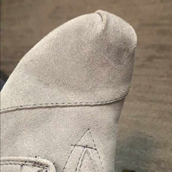 Gray Toms wedge boots size 7 - Picture 7 of 8